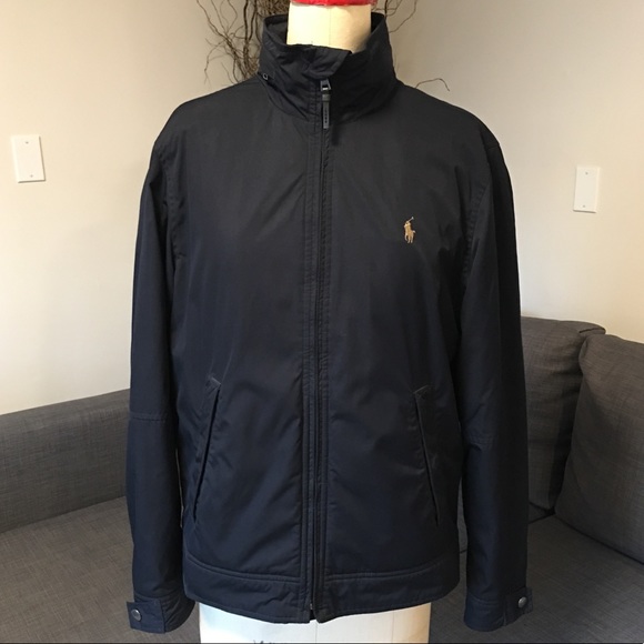 polo fleece jacket men's